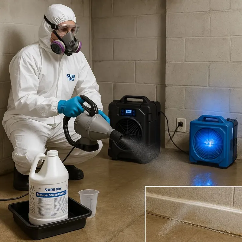 Sanitization and Odor Removal process in Diamond Ridge, AK
