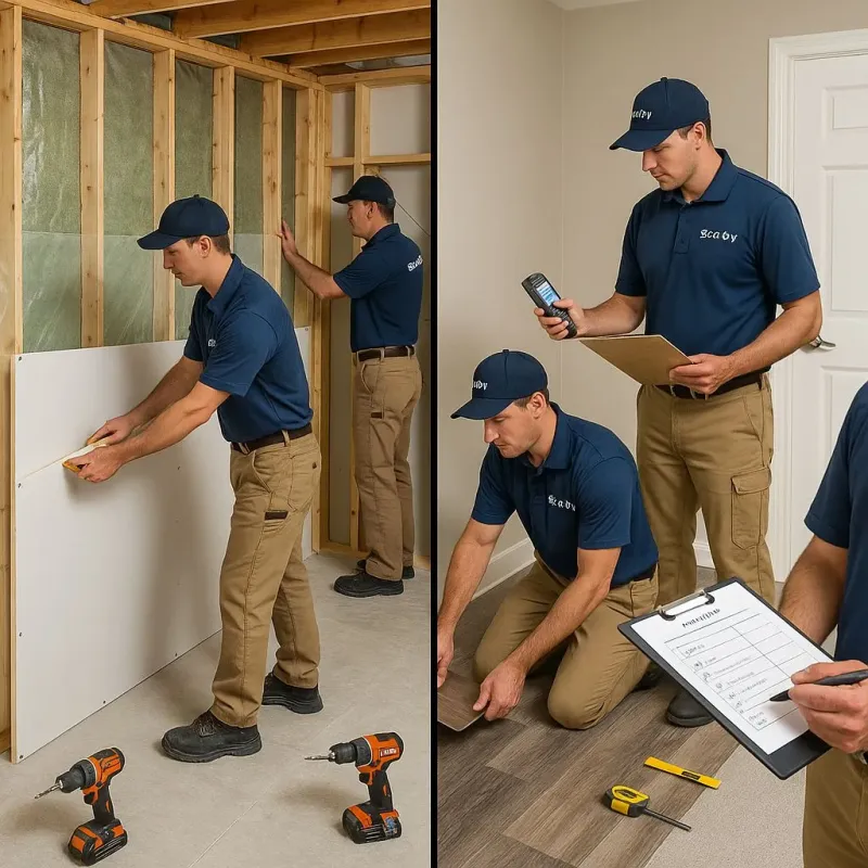 Repairs and Reconstruction process in Diamond Ridge, AK